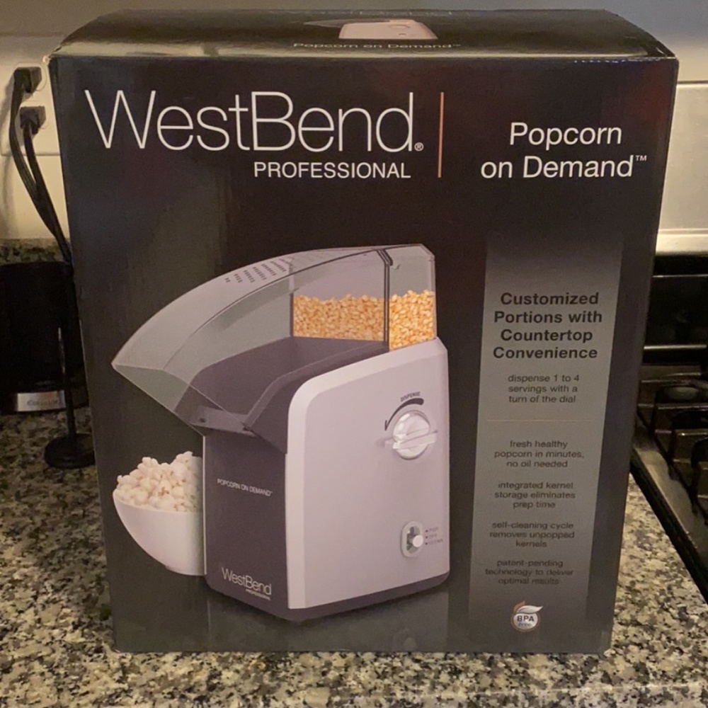 WestBend Professional Popcorn On Demand Maker